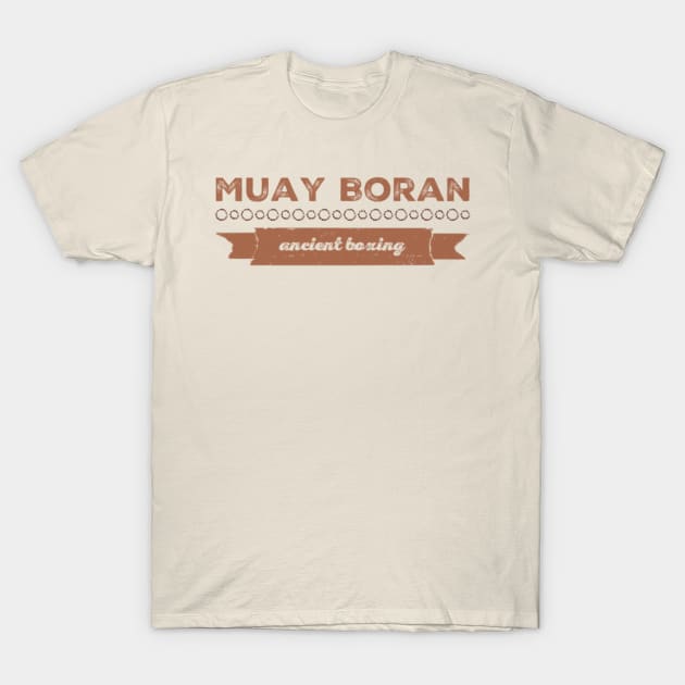 Muay Boran Ancient Boxing T-Shirt by Muay Thai Merch